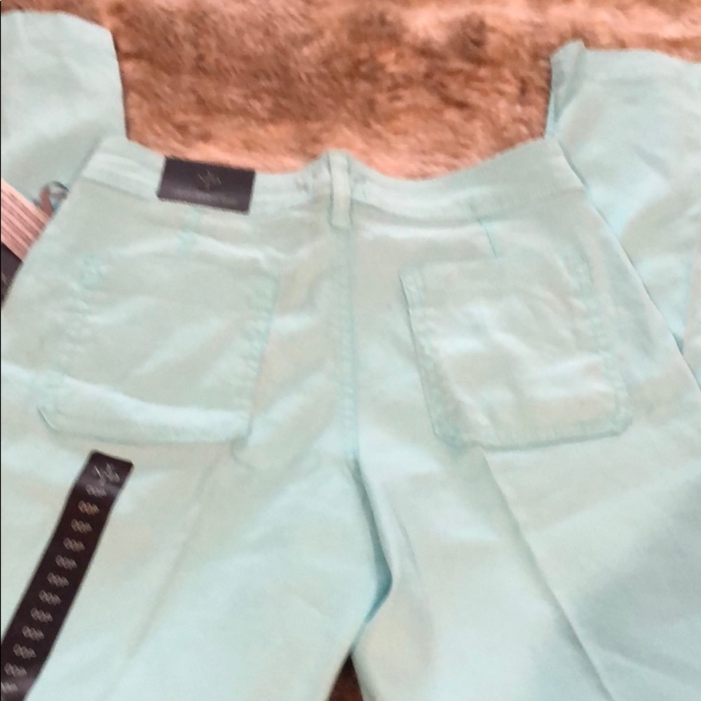 HP NYDJ Light mint Trousers - Picture 3 of 4